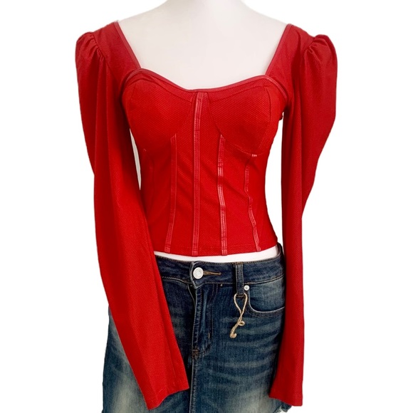 Guess Women’s Rachel Top Size Medium - Picture 4 of 7